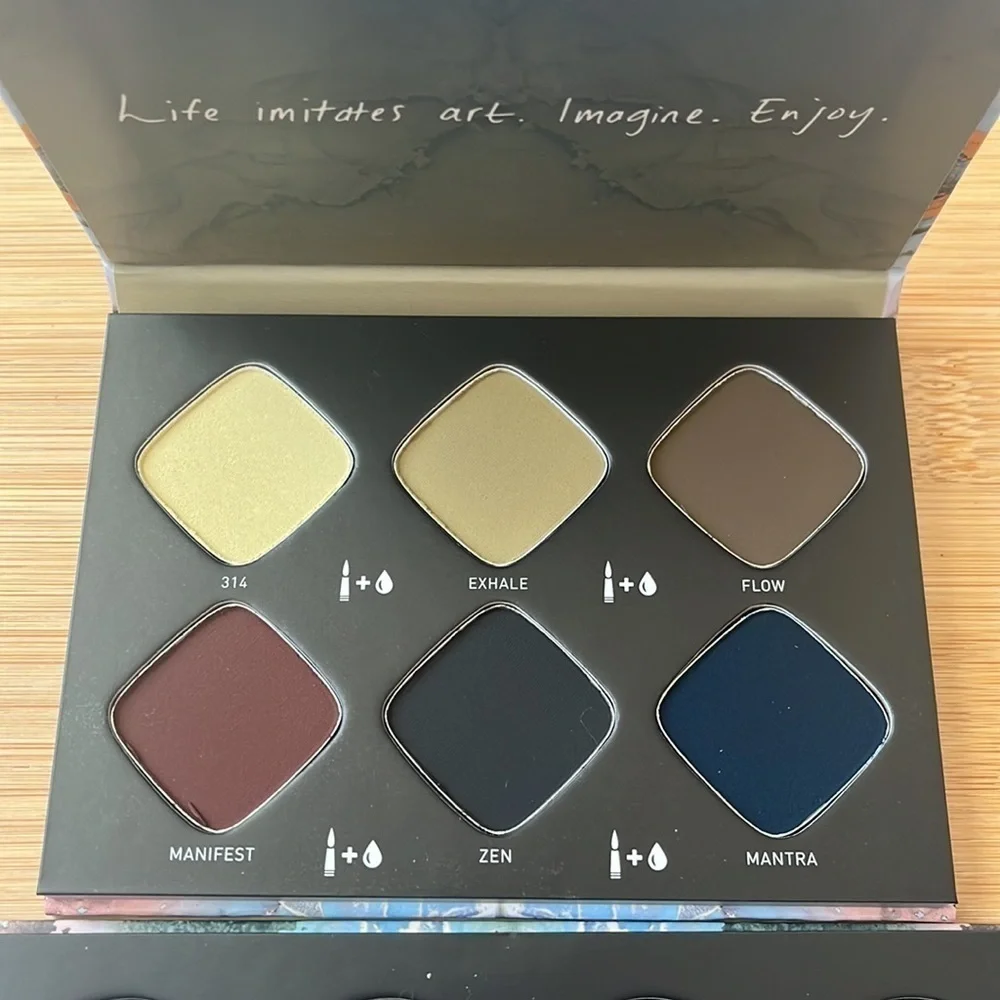 Brand New Morphe Ashley Strong Affirmation Magic Eyeshadow Palette & Cake Liner